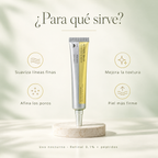 Para qué sirve Retinal Shot: suaviza líneas finas, afina poros, mejora textura, piel más firme