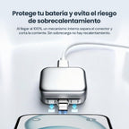 Cargador Inteligente — Se desconecta solo al 100%