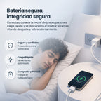 Cargador Inteligente — Se desconecta solo al 100%