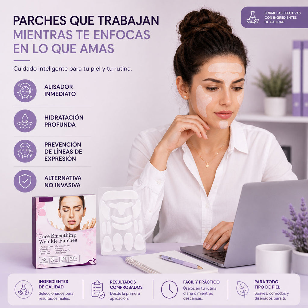 Parche antiarrugas SP-3 modo de uso nocturno — UNIIK4U